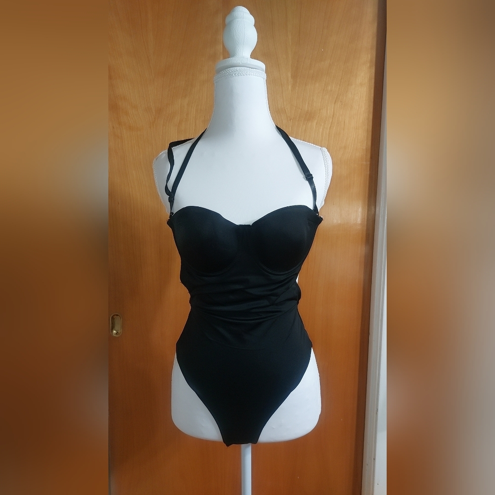Youmita Classic Black Bodysuit